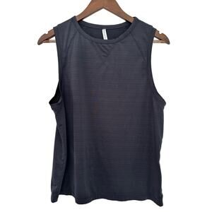 FABLETICS Black Muscle Tank Top Sz S Sleeveless Athletic Shirt Moisture Wicking